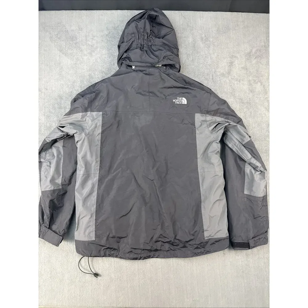 The North Face Men Vintage Black Hyvent Jacket + Puffer Liner Combo Sz. Medium